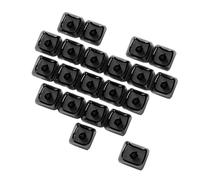 LLHCF Lot de 21 touches transparentes pour ordinateur portable avec inscription « Love Not Sculpted » - Profil MAO - Pour écrire la nuit - Codage - Touches de hauteur MAO