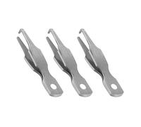 LLHCF Lot de 3 pinces à double ouverture pour leurres et anneaux de pêche