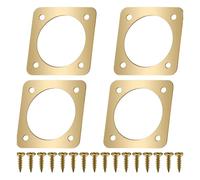 LLHCF Lot de 4 protections en métal pour nichoir à oiseaux - Protections d'entrée en métal pour maisons de merle bleu de l'Est