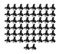 LLHCF Lot de 50 capots de protection pour hameçons triples de 5 tailles