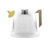 LLHCF Lot de 6 cloches de jardin réutilisables en forme de dôme pour réchauffer le sol du jardin
