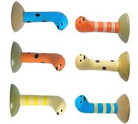 LLHCF Lot de 6 figurines miniatures en forme d'anguille pour décoration sous-marine et décoration sous-marine