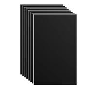 LLHCF Lot de 8 manchons de protection en bois pour poteaux de clôture adaptés aux poteaux ronds et carrés