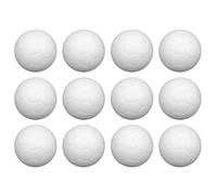 LLHCF Lot de balles de football de rechange pour table de 36 mm Blanc