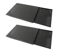 LLHCF Napoleon Lot de 2 moules de cuisson robustes en alliage d'aluminium résistant aux hautes températures pour couche feuilletée