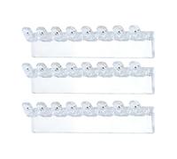 LLHCF Organiseur mural transparent pour colliers, boucles d'oreilles, bracelets, bagues, boucles d'oreilles