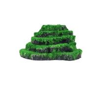 LLHCF Ornements en résine pour aquariums de montagne en terrasses qui améliorent les paysages naturels réalistes pour les amateurs de décoration d'aquariums de poissons