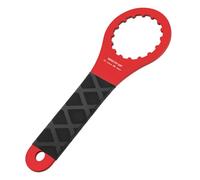 LLHCF Outil d'entretien pour vélo - Clé de pédalier de précision avec poignée en caoutchouc - En alliage d'aluminium - Clé de réparation de vélo