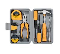 LLHCF Outil professionnel pour rénovation de la maison, clé hexagonale, tournevis, pinces, poignées ergonomiques, pochettes de rangement, économiseur d'espace, outil d'atelier à domicile