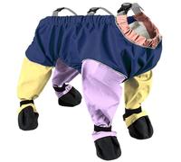 LLHCF Pantalon anti-saleté pour chien avec protections de pieds pour animaux de compagnie, pantalon imperméable et respirant pour activités de plein air et intérieur