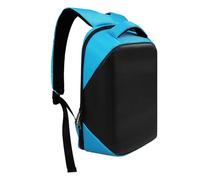 LLHCF Participatory LED Panel Notebook Sac à dos 15,6 pouces ventilé filet ceinture d'épaule application contrôle cyclisme pack LED, bleu