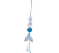 LLHCF Pendentif en forme de queue de poisson pour téléphone portable - Cordon de décoration pour sac - Accessoire porte-clés