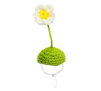 LLHCF Petit chapeau de hamster tricoté à la main avec sangle réglable pour les vacances, les fêtes de Noël, les hamsters pour les très petits