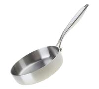 LLHCF Petite poêle à frire en acier inoxydable anti-adhésif pour la cuisine