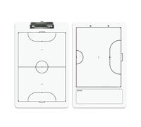 LLHCF Planche de football effaçable à sec pour entraîneurs avec marqueur double face pour demi-terrains