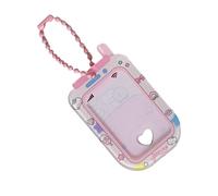 LLHCF Porte-cartes porte-clés miniature robuste style dessin animé organiseurs de poche pour le transport quotidien et les voyages Compact Protecteur de crédit, a, Taille unique