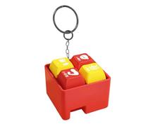 LLHCF Porte-clés testeur d'interrupteurs mécaniques - Design rétro moderne - Construction en alliage - Jouet de bureau miniature - Cadeau unique rétro, Nouvel An., taille unique