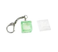 LLHCF Porte-clés translucide pour tester les commutateurs de clavier mécanique, outil de soulagement du stress avec touches DSA 1 ensemble 20 x 20 x 12 mm