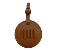 LLHCF Porte-tees rond en cuir synthétique - Sac de rangement portable pour golf - Avec crochet pour sac à ceinture - Accessoires d'entraînement