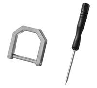 LLHCF Precisions Porte-clés usiné avec mousqueton compact Poids léger 3 options de taille pour les amateurs de plein air Crochet réglable