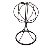 LLHCF Présentoir en fer pour chapeaux et perruques avec des designs modernes et une solution de rangement facile d'entretien pour la maison