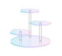 LLHCF Présentoir polyvalent en acrylique élégant pour présenter des modèles miniatures et des accessoires délicats