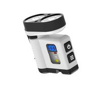 LLHCF Protection d'équipement de piscine indéchirable à installation rapide avec tissu argenté 600D et crochet réglable rechargeable par USB