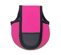 LLHCF Sac de rangement étanche pour moulinet de pêche, rose rouge