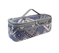 LLHCF Sac de rangement portable pour cuisinière de camping en tissu Oxford pour voyage, ustensiles de cuisine, ustensiles de cuisine, sacs divers, bleu, approx.33x12x12cm/12.59x4.72x4.72in
