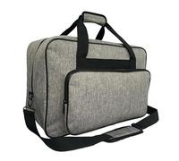 LLHCF Sac de transport anti-poussière pour machine à coudre avec poignées pour femme, gris clair, Taille unique