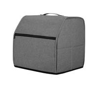LLHCF Sac de transport pour machine à coudre avec poches de rangement et poignées pour surjeteuse, gris, Taille unique