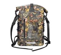 LLHCF Sacs à dos de cyclisme en plein air, randonnée, hydratation, vélos, casques, sac de rangement pour le cyclisme et l'escalade Durabilité, Motif feuilles, 30L