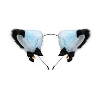 LLHCF Serre-tête avec nœud papillon et oreilles multicolores