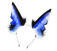 LLHCF Serre-tête en peluche avec oreilles en fausse fourrure pour cosplay, fête, déguisement, accessoire d'animation d'événement
