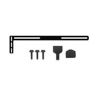 LLHCF Support de carte graphique en forme de L en aluminium pour boîtier de carte graphique GPU PCI Support de montage latéral