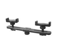 LLHCF Support de smartphone modifiable à boule de 17 mm pour architectes de contenu, tête tourbillonnante complète, s'adapte à la plupart des trépieds, supports de voiture, support de téléphone