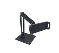 LLHCF Support de tablette rotatif à 360° pour appareils de 4 à 13 pouces pour la maison, le bureau et les activités quotidiennes. Support en alliage d'aluminium