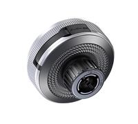 LLHCF Support de téléphone 15 W - Trou de tête sphérique de 17 mm - Câble extensible rotatif à 360 degrés - Support télescopique pour tableau de bord de voiture - Support de téléphone pour grille