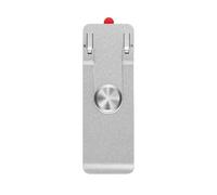 LLHCF Support de téléphone en acier inoxydable rotatif à 360° - Support pliable et compact pour tablettes, téléphones, maison, bureau