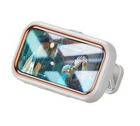 LLHCF Support de téléphone étanche avec angles de rotation à 360 degrés - Support mural réglable pour salle de bain ou cuisine