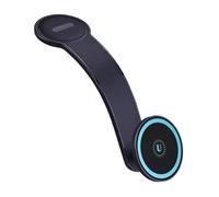 LLHCF Support de téléphone pliable en alliage pour voiture avec ventouse de 1,8 kg, adhésif résistant à la chaleur, angle de visualisation réglable pour une tenue stable