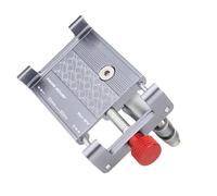LLHCF Support de téléphone portable monté sur guidon de scooter et de vélo - Support de téléphone résistant aux chocs - Support en aluminium à angle réglable - Support de téléphone pour vélo