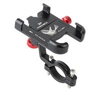 LLHCF Support de téléphone pour vélo en alliage d'aluminium rotatif à 360 ° - Pinces de téléphone pour scooter - Support réglable pour guidon de moto