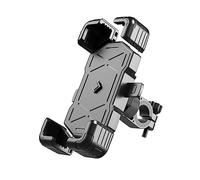 LLHCF Support de téléphone rotatif à 360 ° pour guidon de moto, scooter électrique, vélo tout-terrain, anti-vibrations, support de téléphone réglable pour scooter