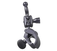 LLHCF Support réglable pour guidon de moto avec tête sphérique de 17 mm pour téléphone et support de caméra - Prise en main solide pour le streaming en direct