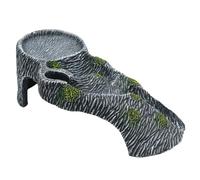 LLHCF Terrariums Tortues Bain de Soleil Paysage Aquarium Décorations Sous-Marines Abri Poissons Cachette Cave Pour Aquariums