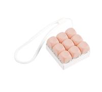 LLHCF Testeur de claviers mécaniques à 9 touches avec porte-clés en silicone pour soulager le stress et la décoration de bureau, porte-clés portable anti-stress