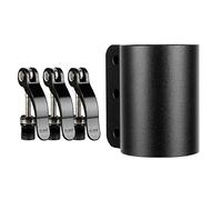 LLHCF Tige verticale en alliage d'aluminium robuste à dégagement rapide pour trottinette électrique Mantis 10 pinces pliantes renforcées pour trottinette électrique Accessoires de pièce