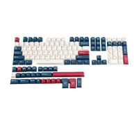 LLHCF Touches de soldat mécanique 136 touches Hauteur originale Double Shot Injections Keycap pour améliorer la saisie sur les ordinateurs