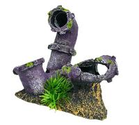 LLHCF Tuyaux d'eau artificiels pour aquariums, terrariums, crevettes, décorations de paysage